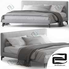 Bed Bed STONE PLUS BY MERIDIANI