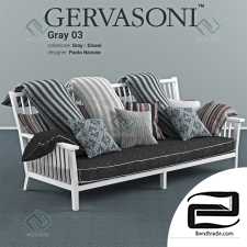 Sofa Sofa Gervasoni Gray 03