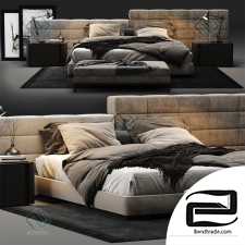 Bed Bed Minotti Lawrence