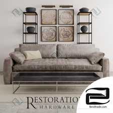 Sofa Sofa Restoration Hardware Set