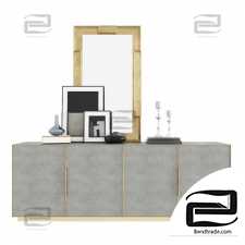 Sideboard RH CELA SHAGREEN