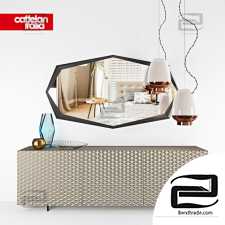 Chest of drawers Chest of drawers Royalton Asia by Cattelan Italia