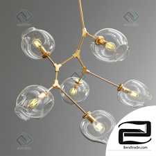 Hanging lamp Branching bubble 6 Hanging lamp