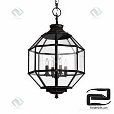 Hanging lamp Hanging lamp Eichholtz Lantern Owen M