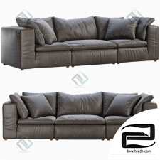 Sofa Sofa RH Cloud Modular Leather