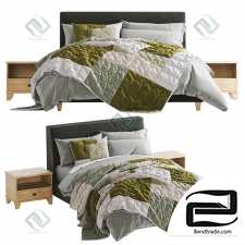 Bed Bed Upholstered 02