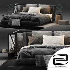 Bed Bed Minotti Creed 04