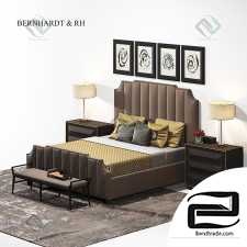 Bed bernhardt & restoration hardware