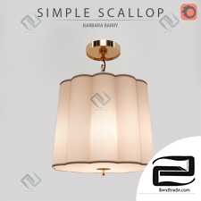 Hanging lamp SIMPLE SCALLOP Hanging lamp