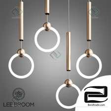 Hanging lamp Lee Broom Ring Light Brass