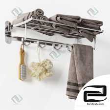 Bathroom Decor Towel Rack