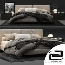 Bed Bed Minotti Tatlin