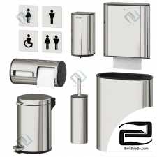 Bathroom decor Accessories for public toilet Keuco Plan