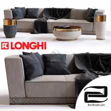 Sofa Sofa Fratelli Longhi WELLES Double Depth