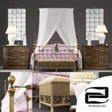 Bed Bed Eichholtz set