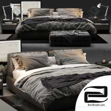 Bed Bed Poliform Bolton 07