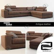 Sofa Sofa Antigua leather Ditre Italia