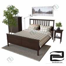 Bed Bed IKEA HEMNES 02