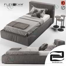 Bed Bed FLEXTEAM SLIM ONE