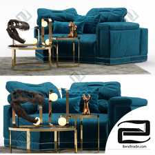 Andrew Sofa by Fendi