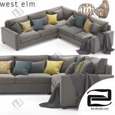 Sofa Sofa West elm 02