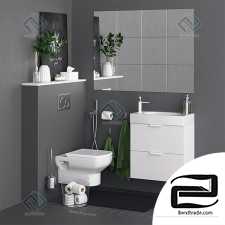 Bathroom Decor Toilet Set