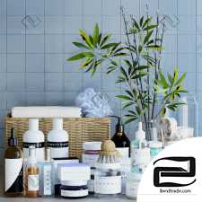 Bathroom decor Bathroom cosmetics set