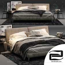 Bed Bed Maxalto Selene