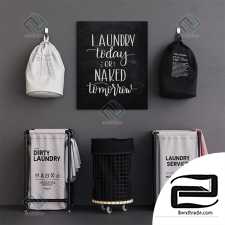 Decor for the bathroom Loft Laundry