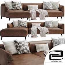 Sofa Sofa Boconcept Modena Chaise Lounge