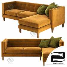 Sofa Sofa Crate and Barrel Aidan sectional