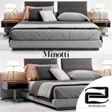 Bed Bed Minotti Yang