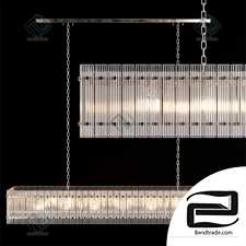 Hanging lamp Restoration Hardware SAN MARCO LINEAR CHANDELIER