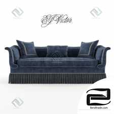 Sofa Sofa EJ Victor 2204-82 Julia Gray Belle Epoch