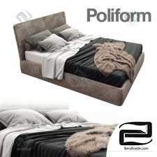 Bed Bed Laze Poliform