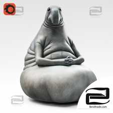 Sculptures Sculptures Homunculus loxodontus dec