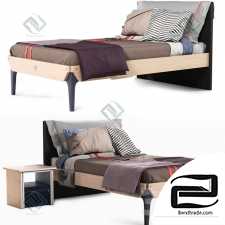 Children's bed CILEK TRIO JUGENDZIMMER BETT