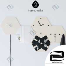 Clock ULE marmolada design