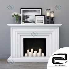 Fireplace Fireplace Decorative 06