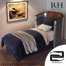 Children's bed RH AVIATOR HEADBOARD