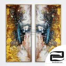 Baguettes Baguettes Abstract paintings 021