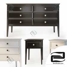 Curbstone curbstones The Werby Ellington dresser nightstand