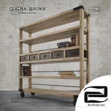 Rack Rack Dialma Brown