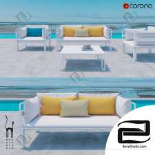 Outdoor furniture Outdoor furniture GANDIABLASCO Jian set