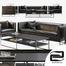 Sofa Sofa armchair Minotti set