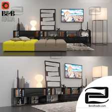 TV wall TV wall B&b Italia Decor