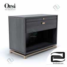 Curbstone Orsi Bronze bedside tables XI