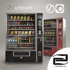 Vending machines with food Unicum