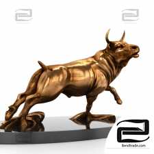 Sculptures Sculptures Bronze bull