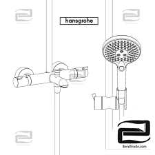 Shower Hansgrohe Croma 100 shower
